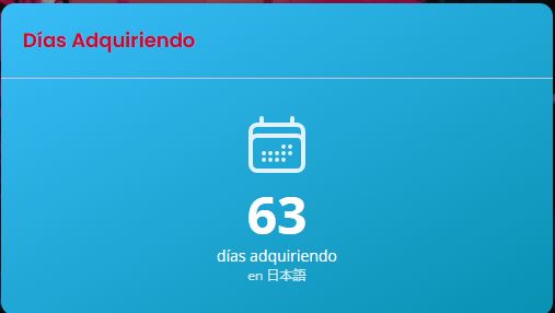 Días de inmersión en Japonés