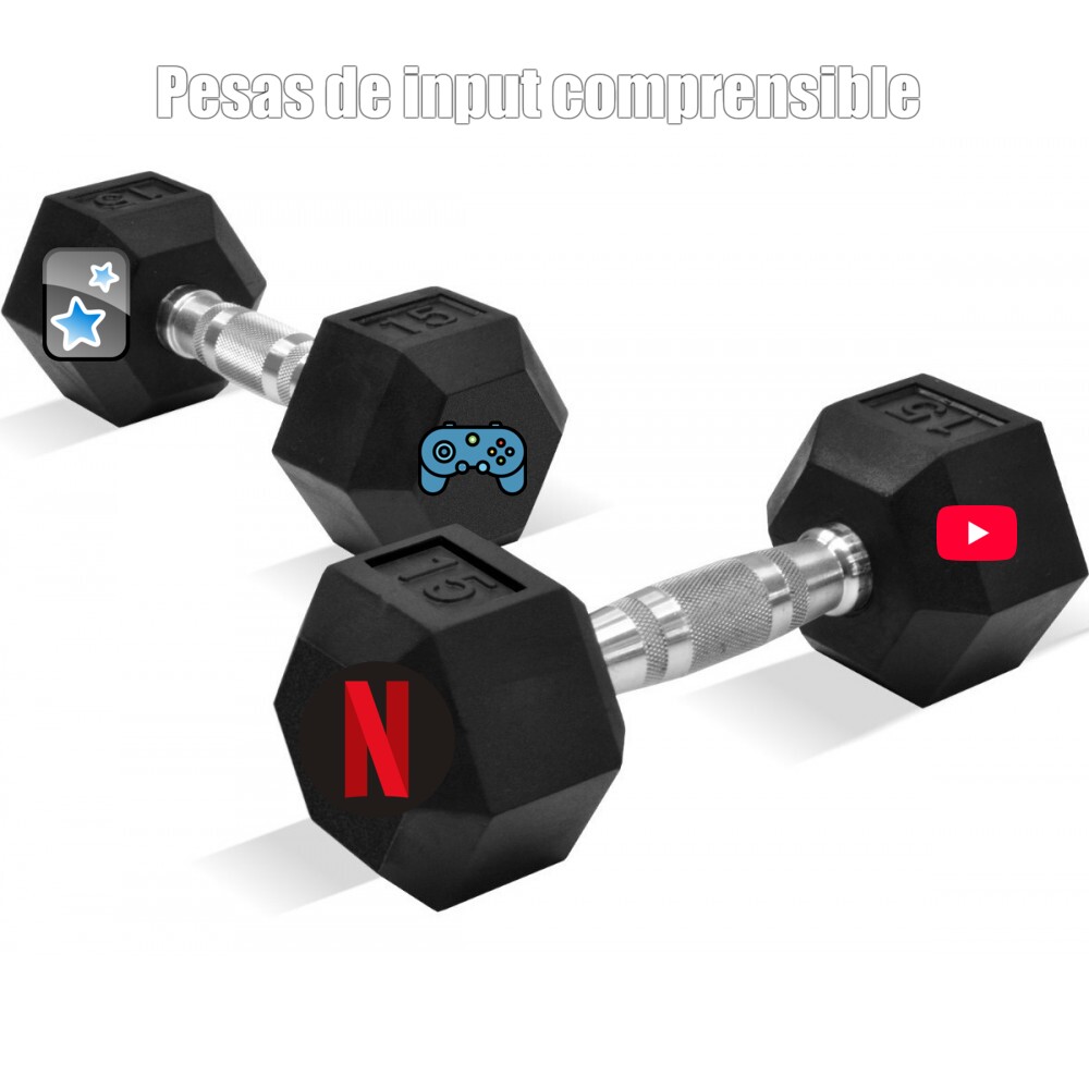 Cerebro levantando pesas o un dojo